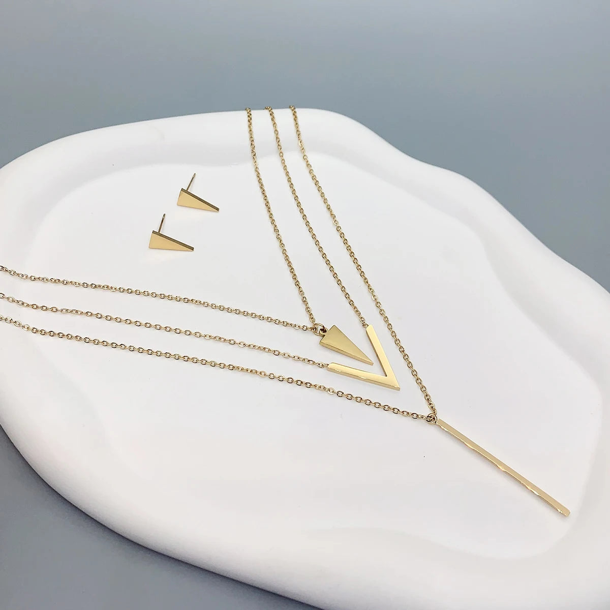 Golden Geometry Set – Modern Lines Edition