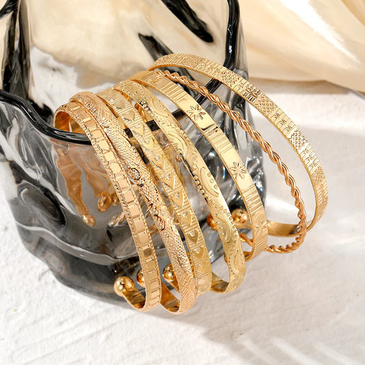 Celeste Bangle Set (7 Pcs)