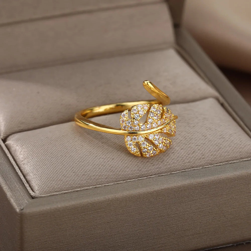 Leaf Elegance Ring