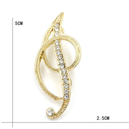 Initial Spark Brooch