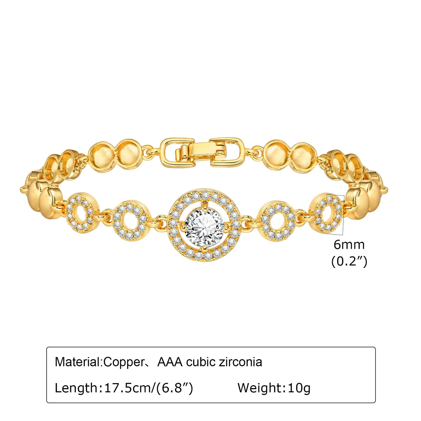 Golden Radiance Bracelet Collection