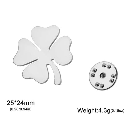 Lucky Charm Clover Brooch