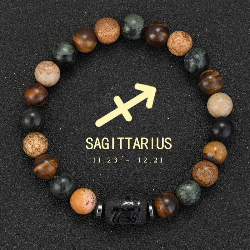 Zodiac Stone Bracelet