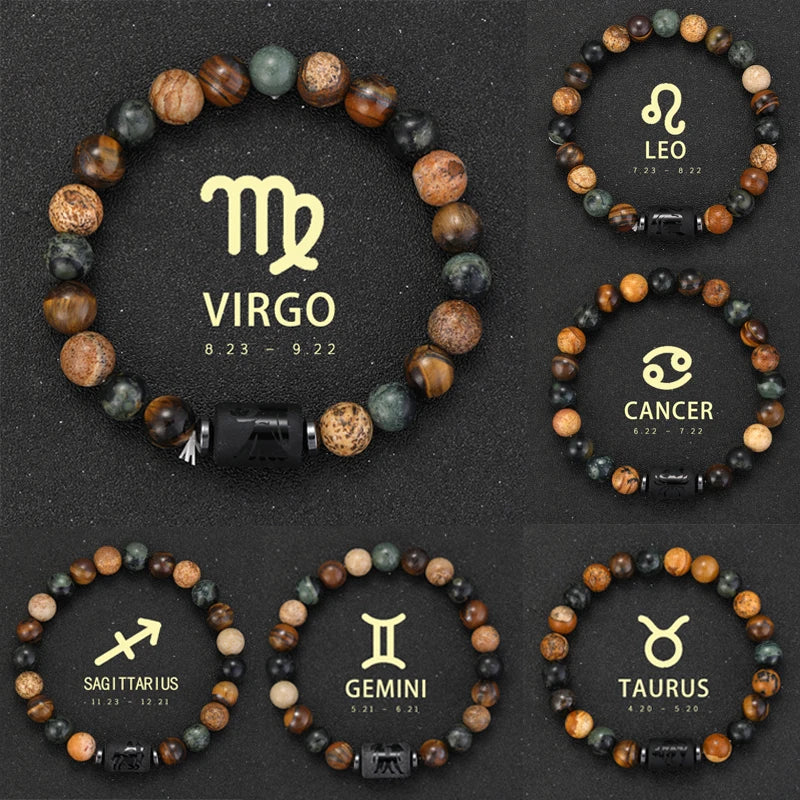 Zodiac Stone Bracelet
