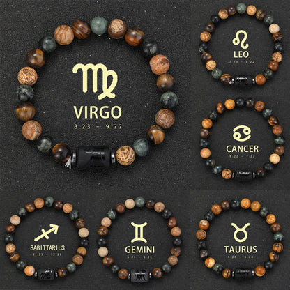 Zodiac Stone Bracelet