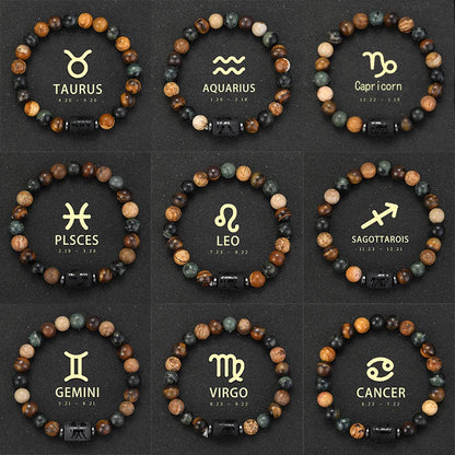 Zodiac Stone Bracelet