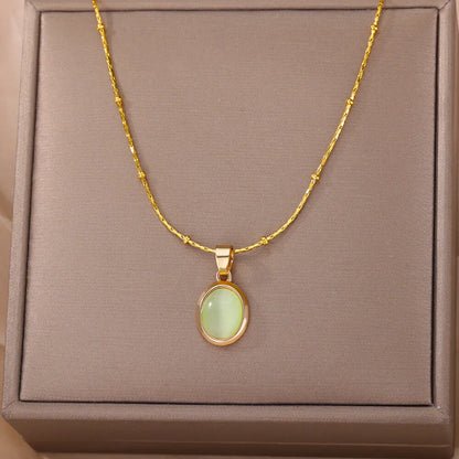 Celestine Glow Necklace