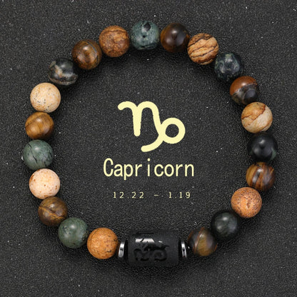 Zodiac Stone Bracelet