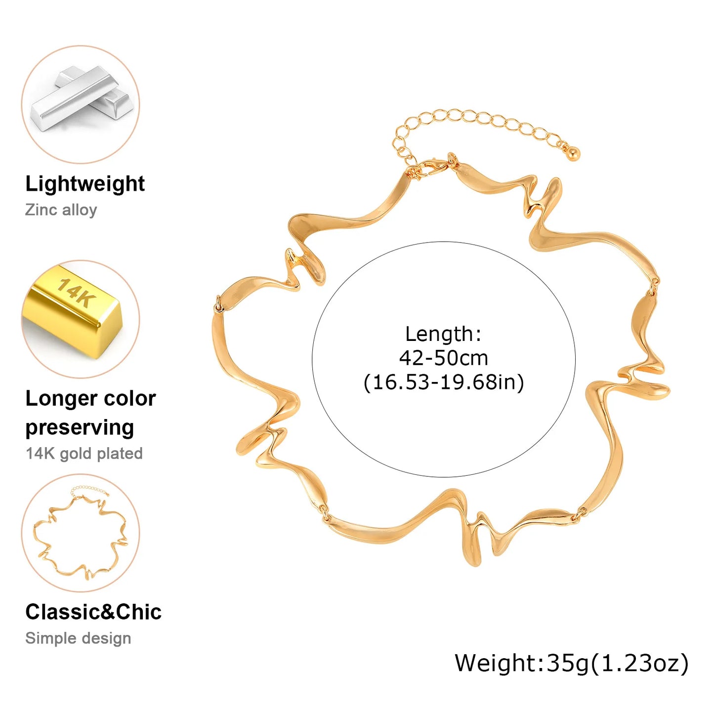 Golden Flow Set – Sculptural Elegance Edition