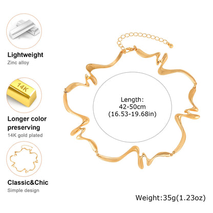 Golden Flow Set – Sculptural Elegance Edition