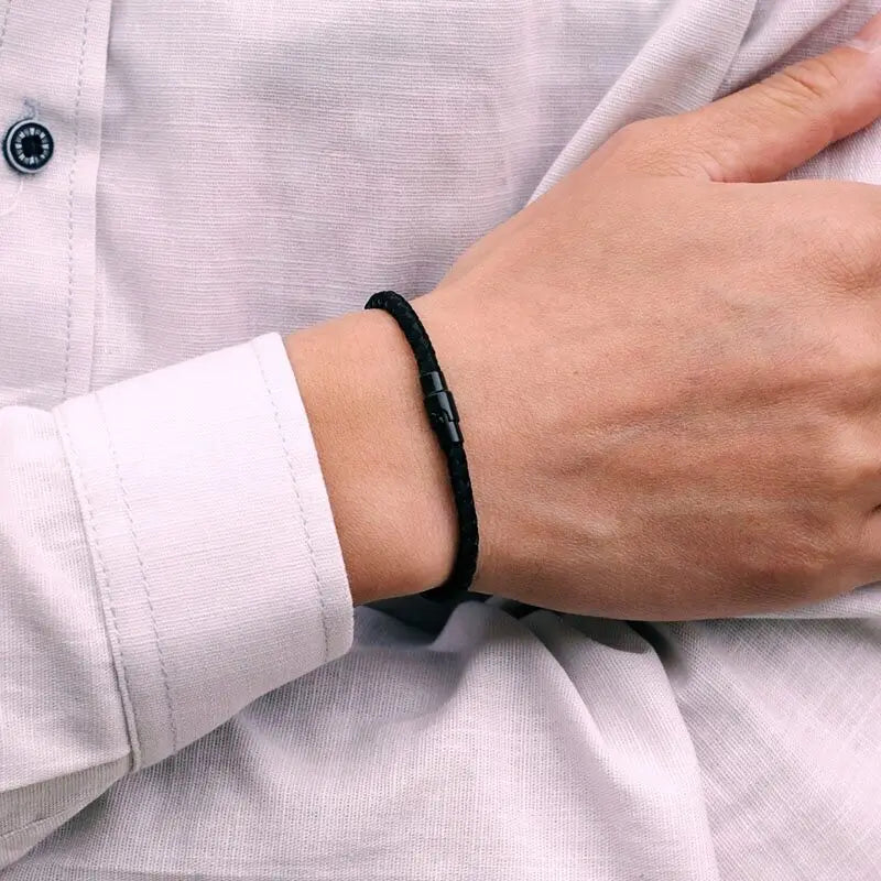 Valor Leather Bracelet