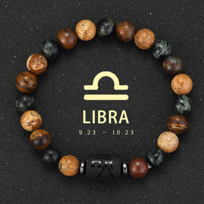 Zodiac Stone Bracelet