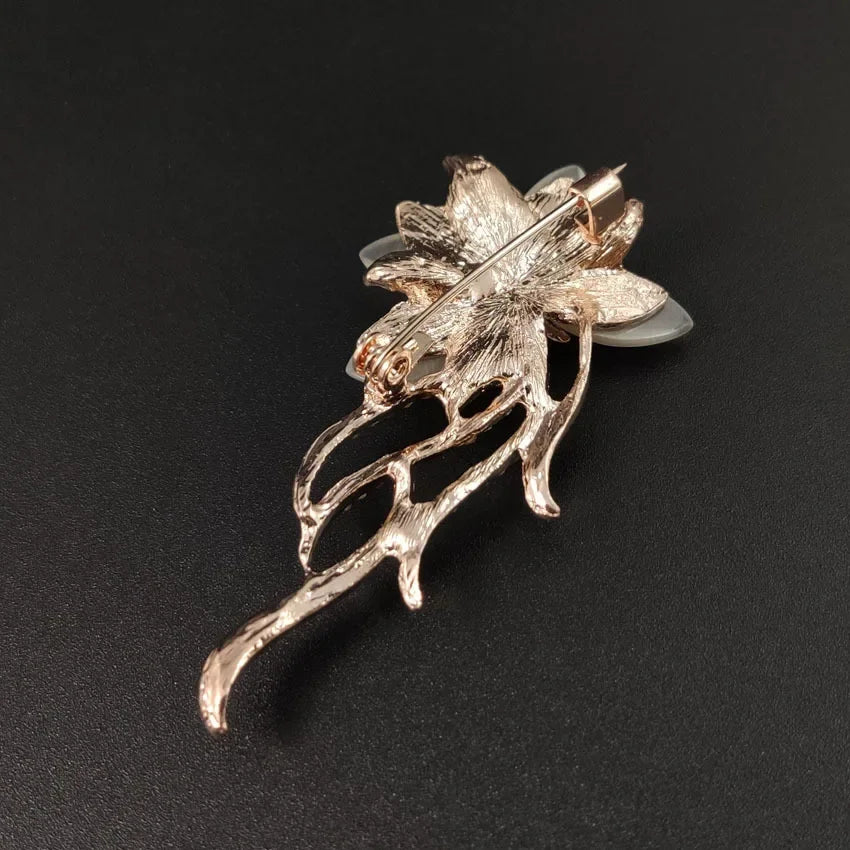 Radiant Petal Brooch