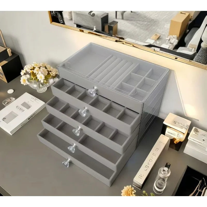 Crystal Luxe Jewellery Organiser