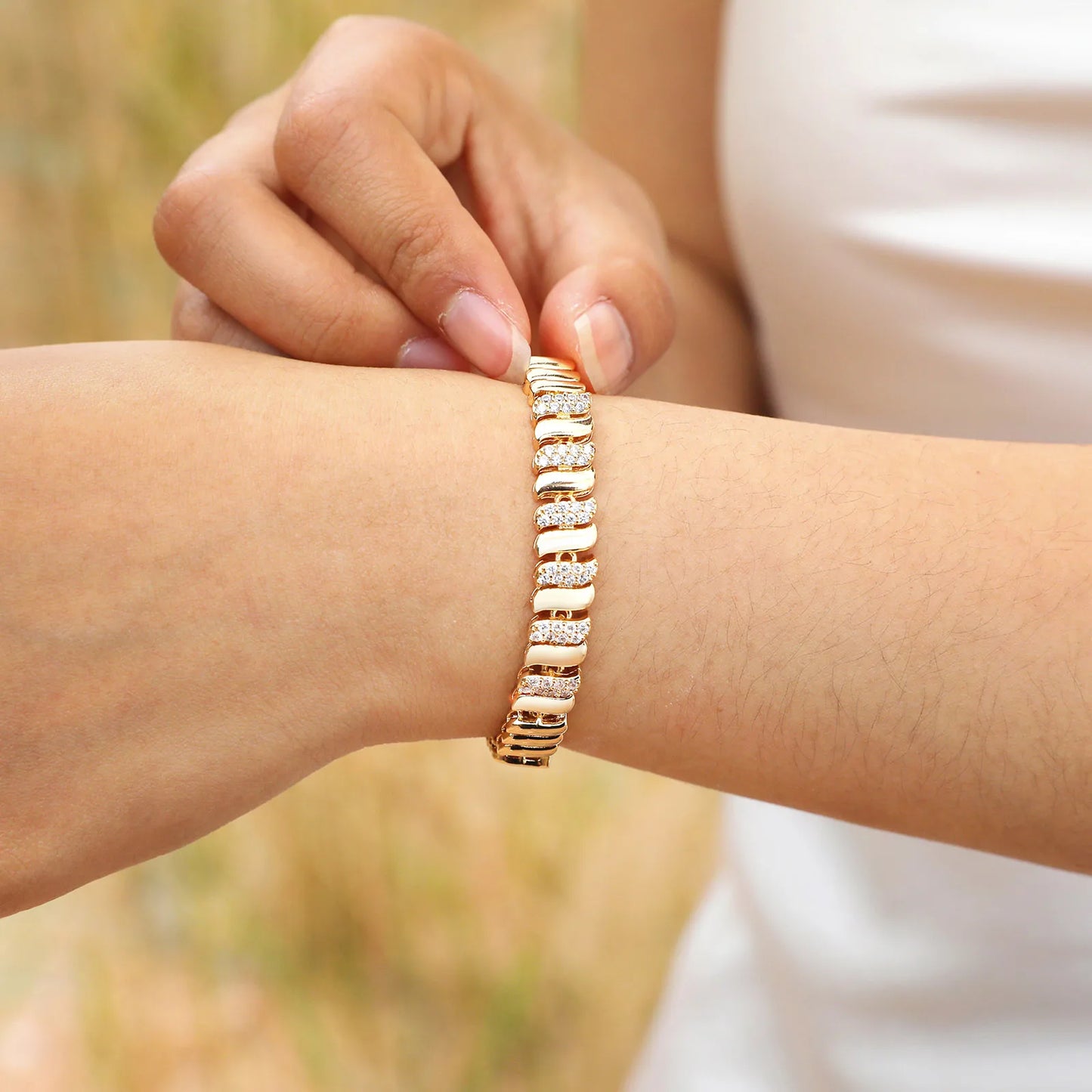Golden Radiance Bracelet Collection