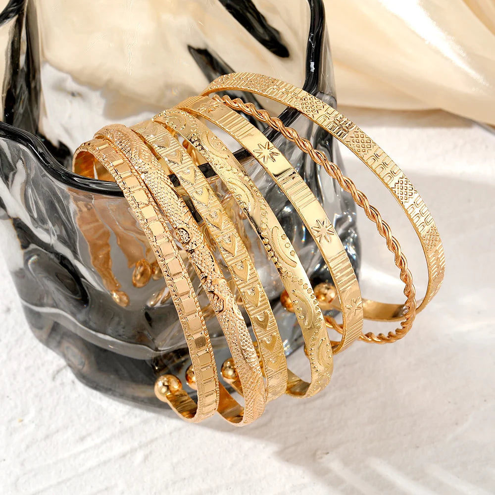Celeste Bangle Set (7 Pcs)