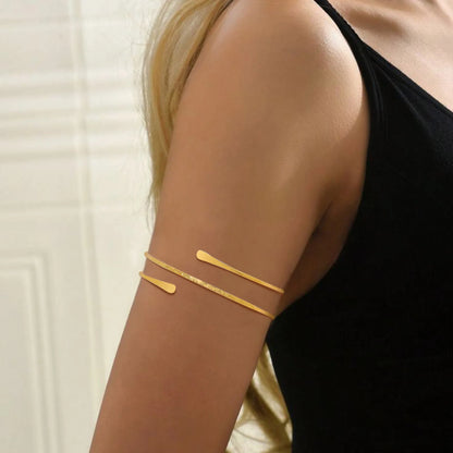 Upper Arm Cuff Bracelet Minimalist