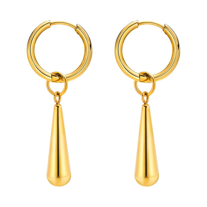 Golden Drop Earrings – Timeless Elegance Edition