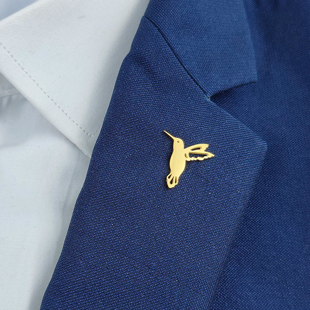 Hummingbird Elegance Pin