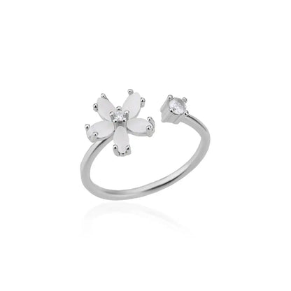 Eternal Blossom Adjustable Ring