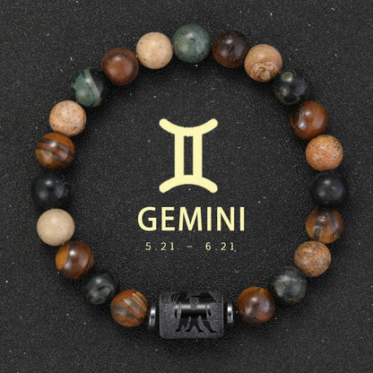Zodiac Stone Bracelet
