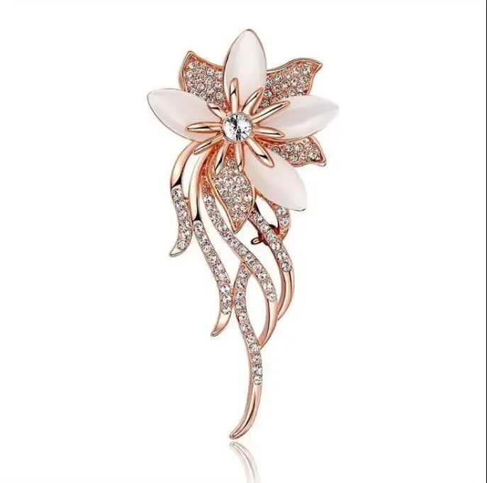 Radiant Petal Brooch