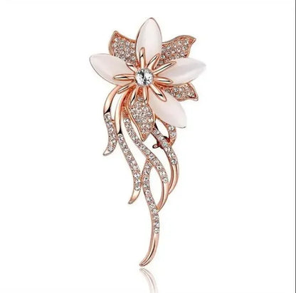 Radiant Petal Brooch