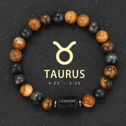 Zodiac Stone Bracelet