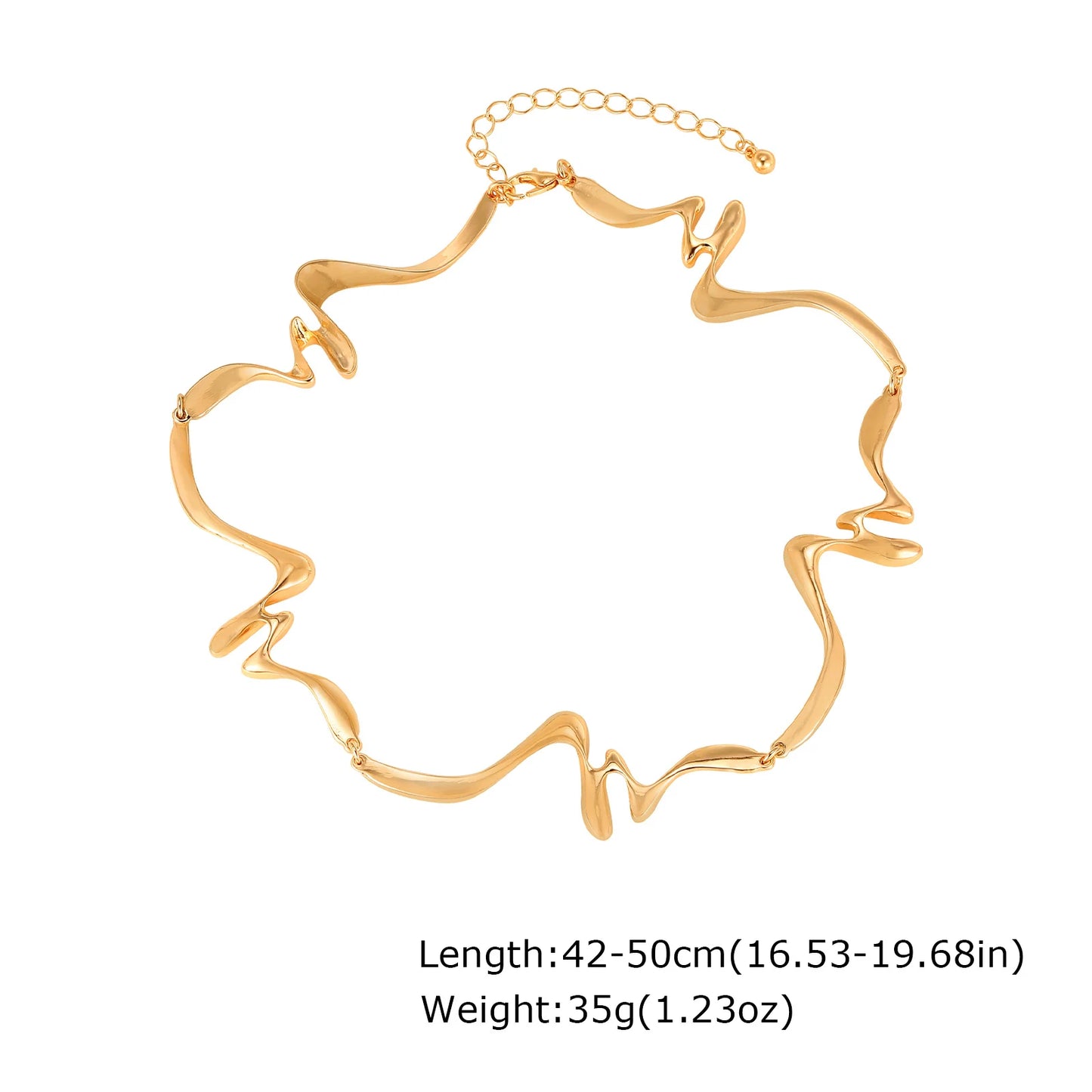 Golden Flow Set – Sculptural Elegance Edition