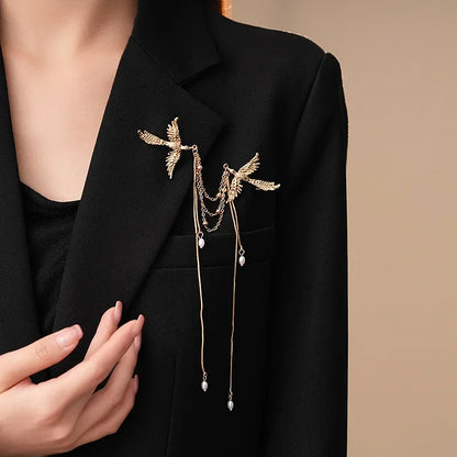 Graceful Wings Brooch