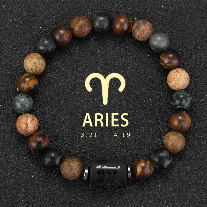 Zodiac Stone Bracelet