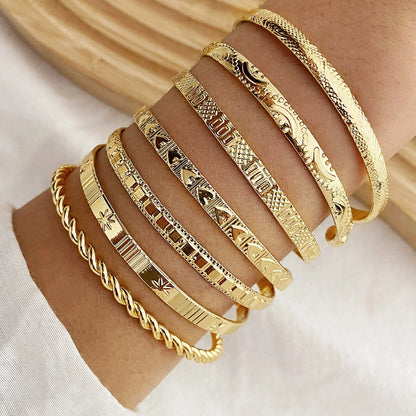 Celeste Bangle Set (7 Pcs)