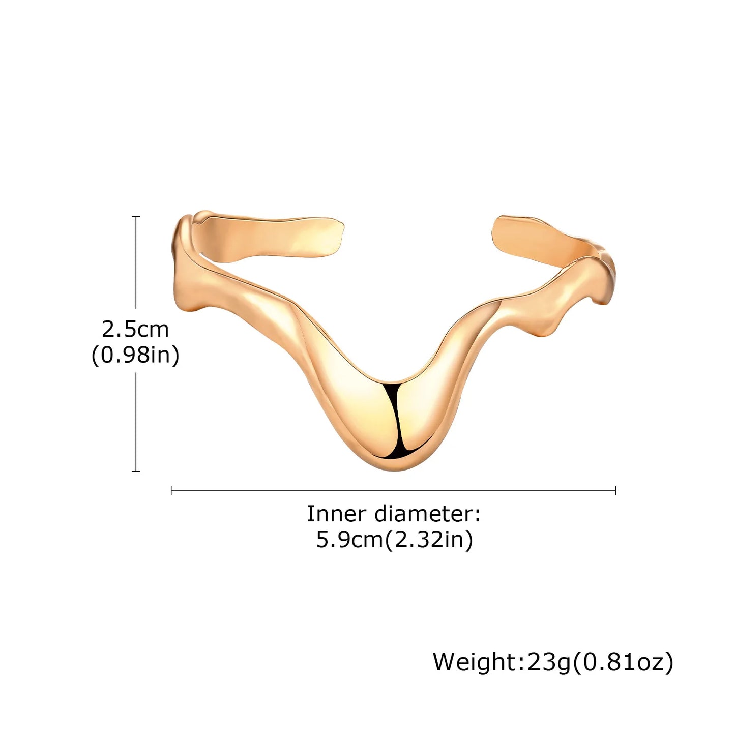 Golden Flow Set – Sculptural Elegance Edition