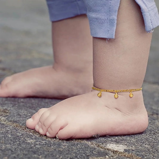 Tiny Chimes Baby Anklet