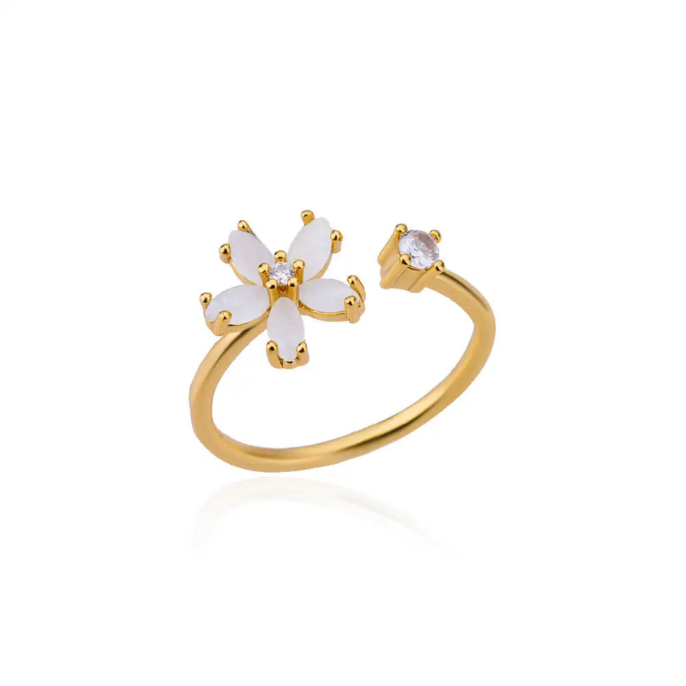 Eternal Blossom Adjustable Ring