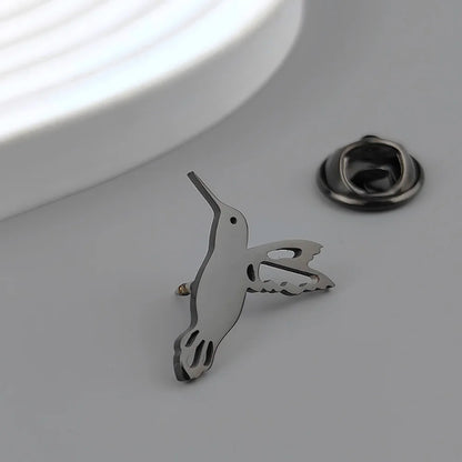 Hummingbird Elegance Pin