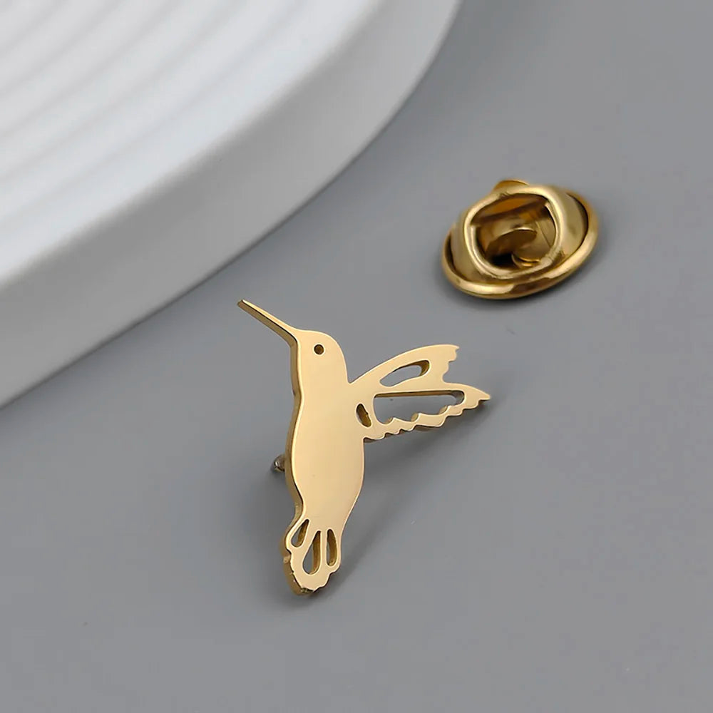 Hummingbird Elegance Pin